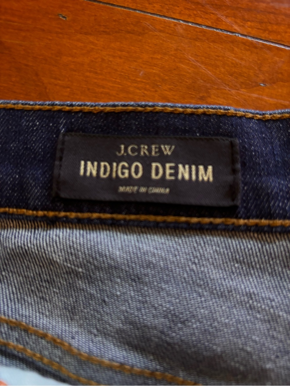J. Crew Jean Shorts Dark Indigo Frayed Raw Hem SZ 26 Preppy Summer - Picture 5 of 9